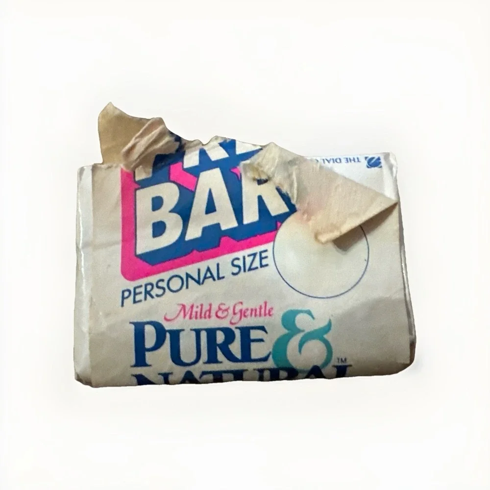 Pure & Natural Soap‎ Mild & Gentle Reg Size 3.5 oz.  Made in USA Vintage